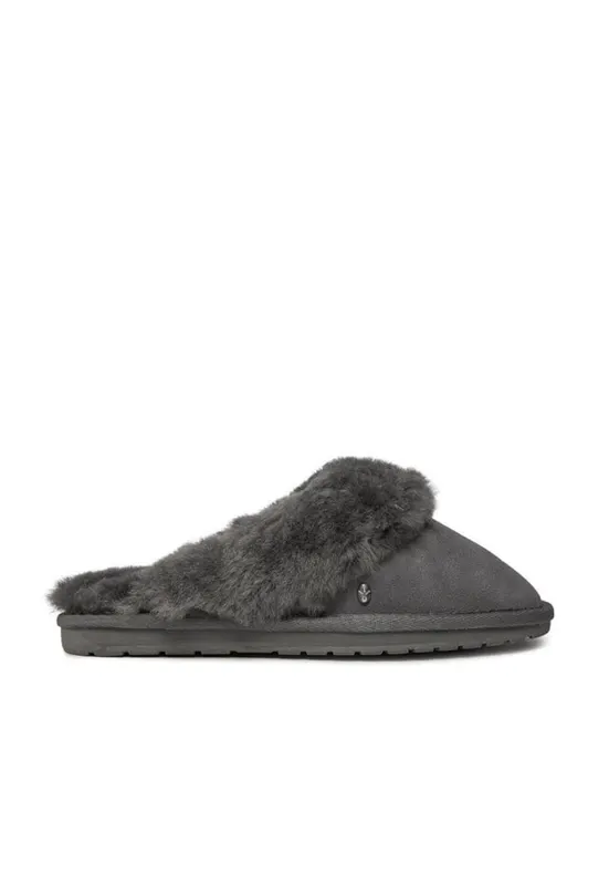 Papuci dama 191585973 - Piele naturala - 35.5 EU - Gri
