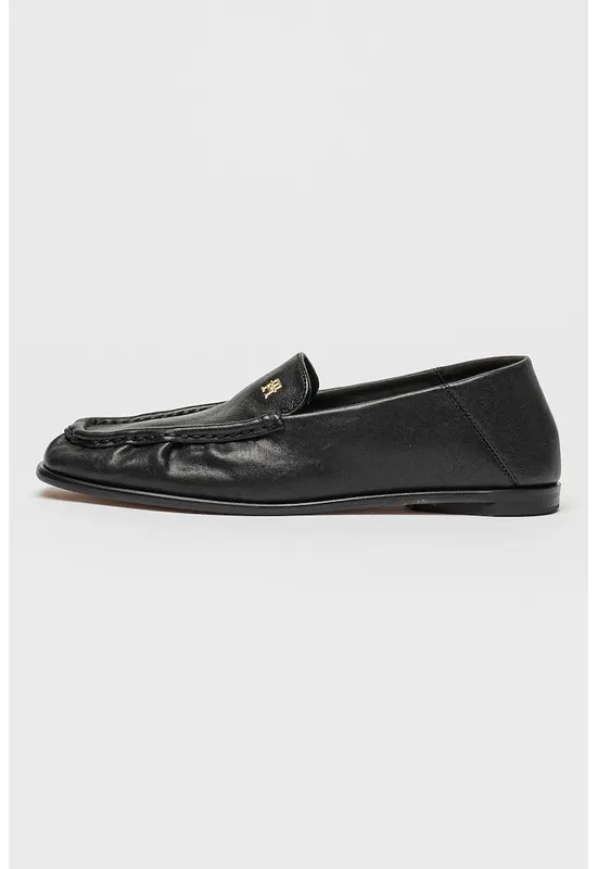 Pantofi loafer din piele - Negru