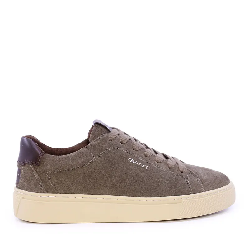 Sneakers bărbați Gant Mc Julien gri taupe din piele întoarsă 1742bp633389vta