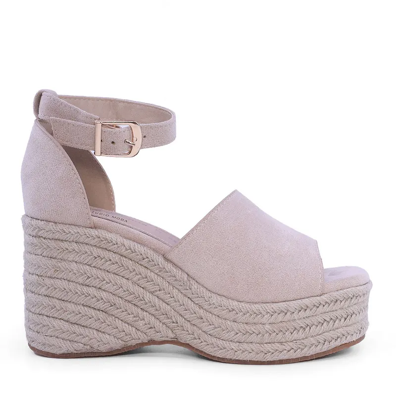 Sandale femei Solo Donna bej cu platformă 1167DS1310VBE