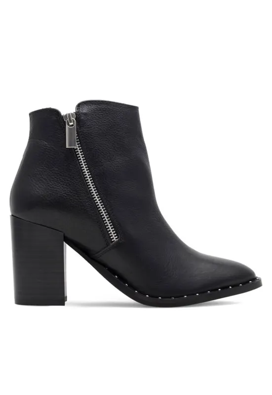 Botine dama - 590558800707437 - Piele naturala - Negru