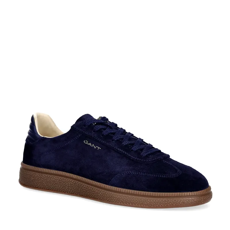 Sneakers bărbați Gant Cuzmo bleumarin din piele întoarsă 1742BP633370VBL — imaginea 2