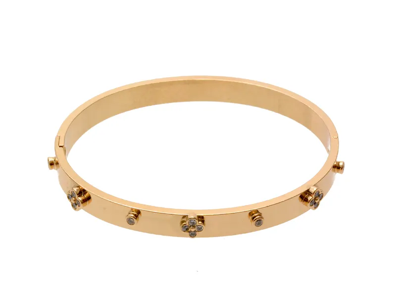 Bratara aurie, GRACELET 972, din metal