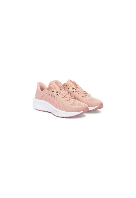 Pantofi sport dama - alergare - alb/roz - sintetic