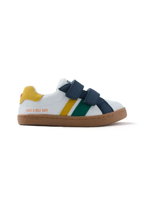 Pantofi sport cu-velcro - Alb