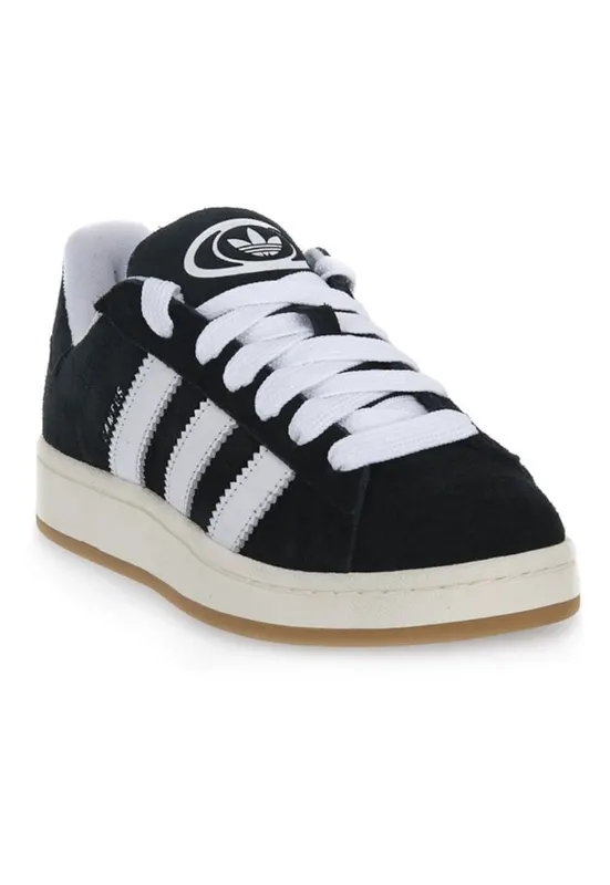 Tenisi dama - Campus - Piele intoarsa - Negru - Negru