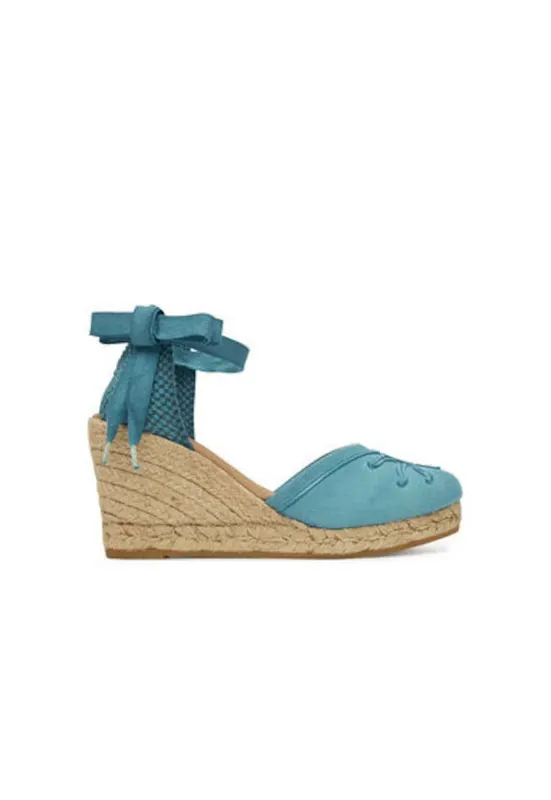 Espadrile dama G106496 - Textil - Albastru