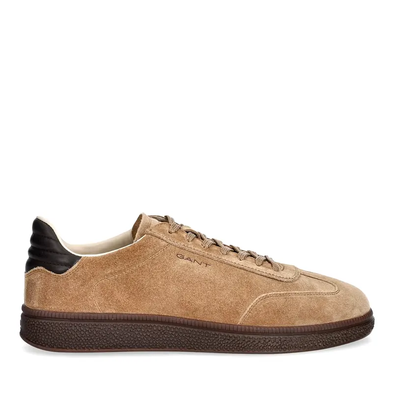 Sneakers bărbați Gant Cuzmo bej din piele întoarsă 1742BP633370VBE