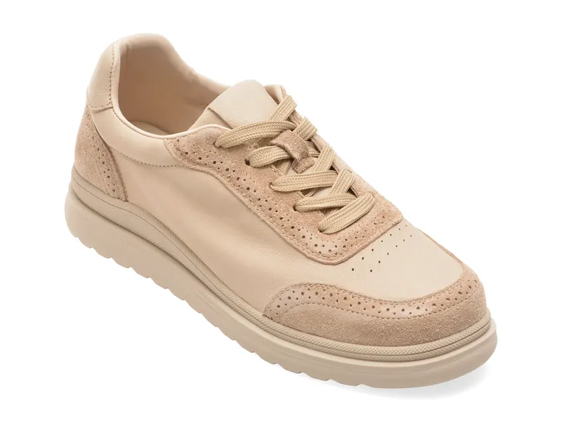 Pantofi sport FLAVIA PASSINI bej, 9622, din piele naturala