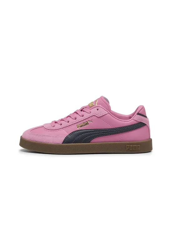 Pantofi sport Club II Era cu detalii din piele intoarsa - Auriu/Negru/Roz