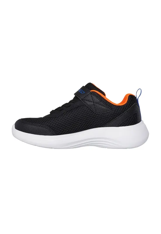 Pantofi sport cu logo si inchidere velcro Selectors-Reset Achieved - Negru