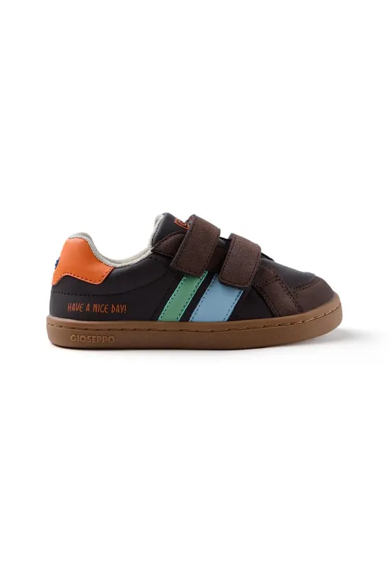 Pantofi sport cu-velcro - Maro