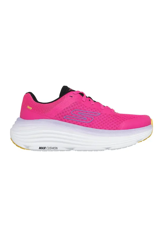 Pantofi sport de plasa cu brant moale - pentru alergare Max - Roz aprins/Lila/Alb optic