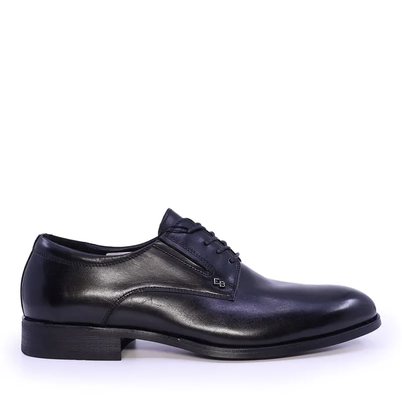 Pantofi derby bărbați Enzo Bertini negri din piele naturală 1099BP1854N