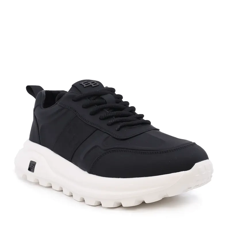 Sneaker ușori bărbați Enzo Bertini negri din piele 3661BP806N — imaginea 2