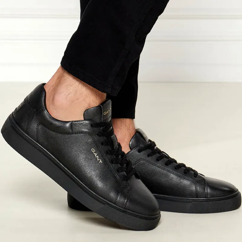 Sneakers bărbați Gant Mc Julien negri din piele 1742BP631390N — imaginea 2