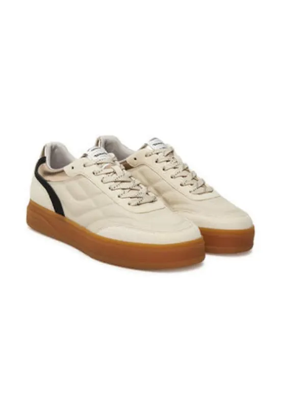 Tenisi de dama - 305247261 - piele naturala - bej