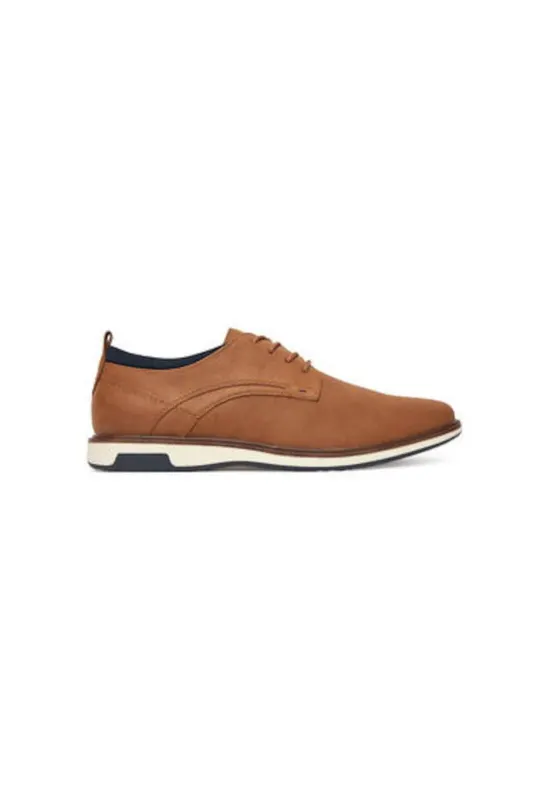 Pantofi barbati 13568596 - Piele ecologica - Maro
