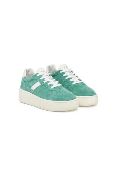 Pantofi sport dama - W421-CP-HA - D A T E - Piele naturala - Verde