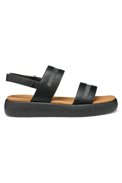 Sandale dama - D550NC-0BCEW - Piele ecologica - Negru