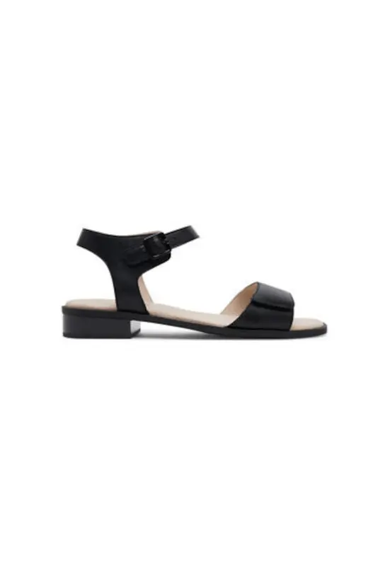 Sandale dama - 9-28202-44 - Piele naturala - Negru