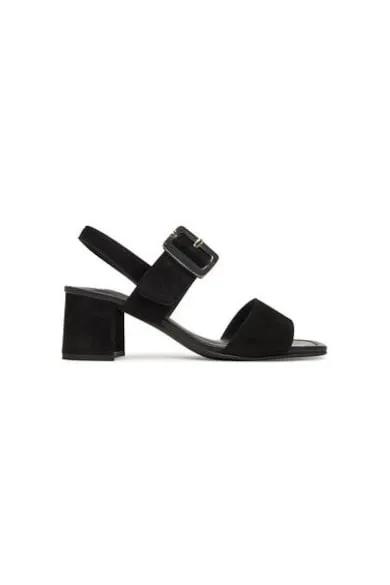 Sandale dama - 12-20510-01 - Piele naturala - Negru