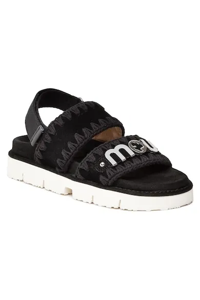 Sandale dama - SW461001A - Piele naturala - Negru