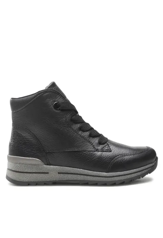Botine dama - 301529705365 - Piele naturala - Negru