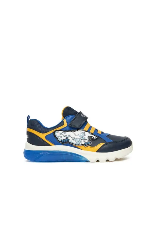 Tenisi sport baieti piele ecologica - multicolor