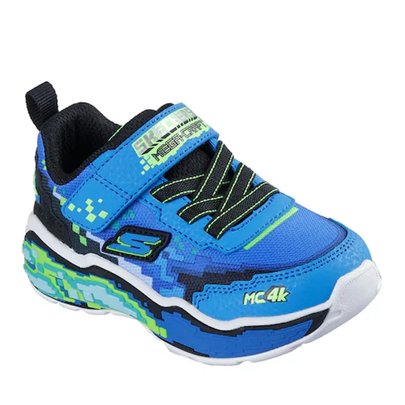 Pantofi sport băieți Skechers Mega Scene albastri 1961MP402162NBL — imaginea 2