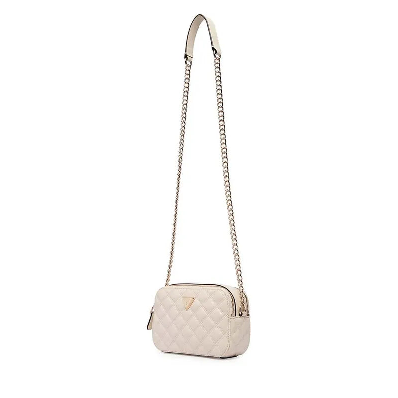 Poșetă crossbody femei Guess Giully II bej 911POSSHWQG9673140BE — imaginea 2