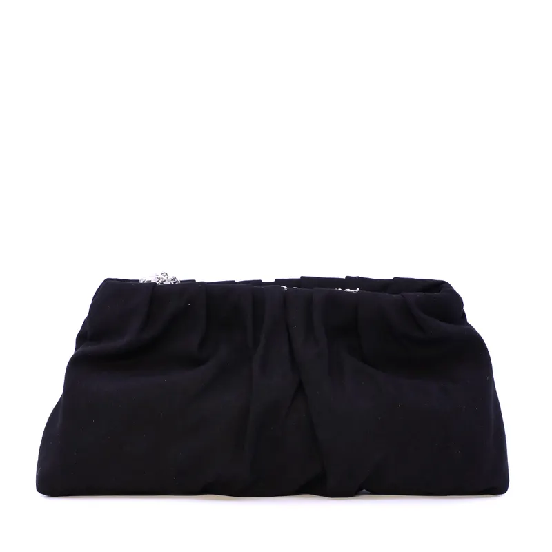 Poșetă tip plic femei neagra 290PLS10907VN