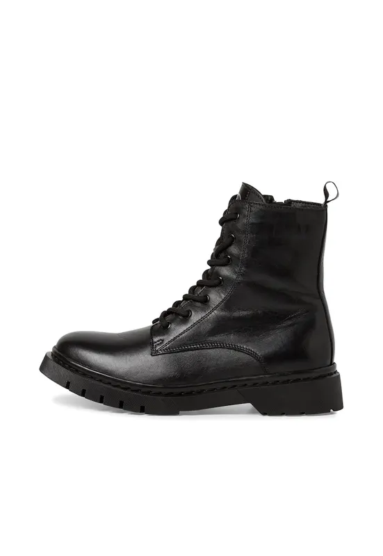 Ghete de piele - Negru