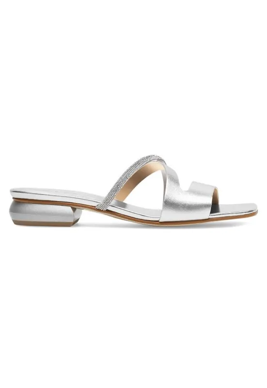 Sandale dama - 590558851436735 - Piele naturala - Argintiu
