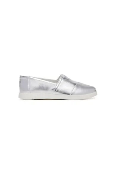 Mocasini dama 10021745 - Piele naturala - Argintiu