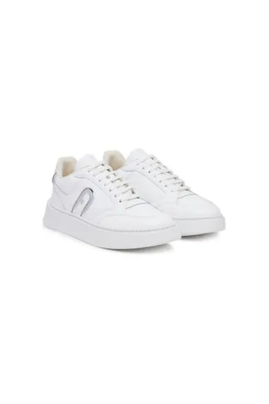 Pantofi sport dama - YJ92SPT A.0203 PT - Piele naturala - Alb