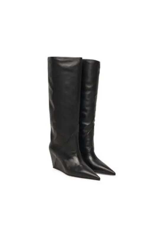 Cizme dama - Vic Matie - piele naturala - negru