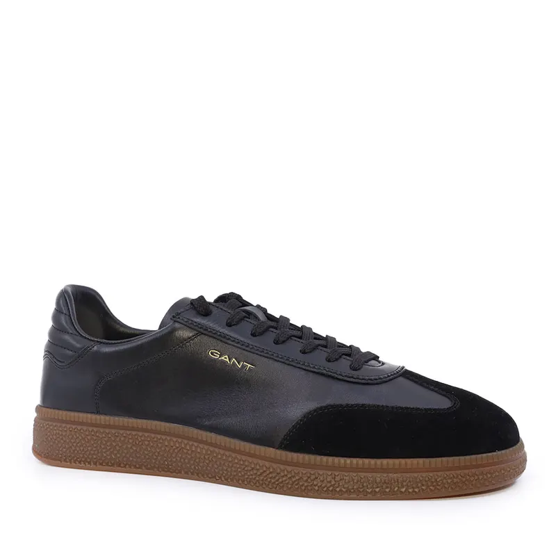 Sneakers bărbați Gant Cuzmo negri din piele 1740BP631009N — imaginea 2