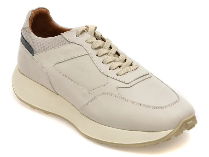 Pantofi sport RELAX gri, 3615, din piele naturala