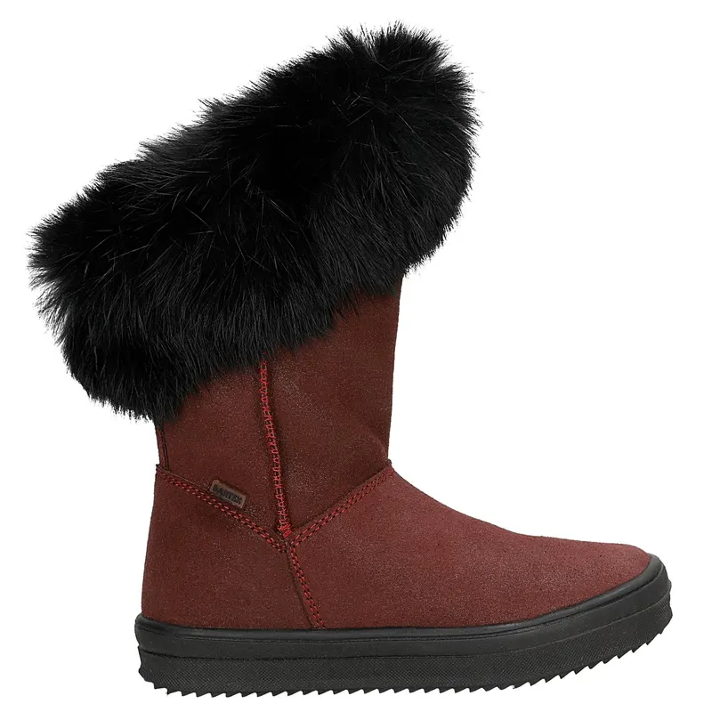 Botine pentru fete BARTEK W-44399W/BOA, bordo
