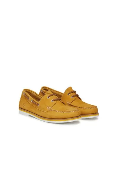 Mocasini dama 1-23616-42 - Piele naturala - Galben