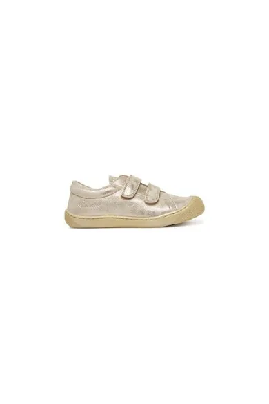 Adidasi fete NATURINO COCOON LOW VL - Piele naturala - Auriu
