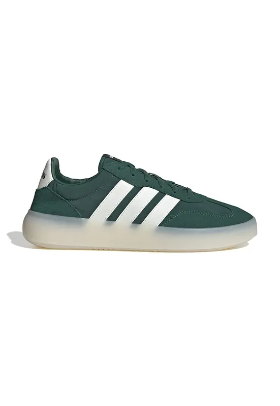 Pantofi sport Barreda Decode cu garnituri din piele intoarsa - Alb optic/Verde aquamarin
