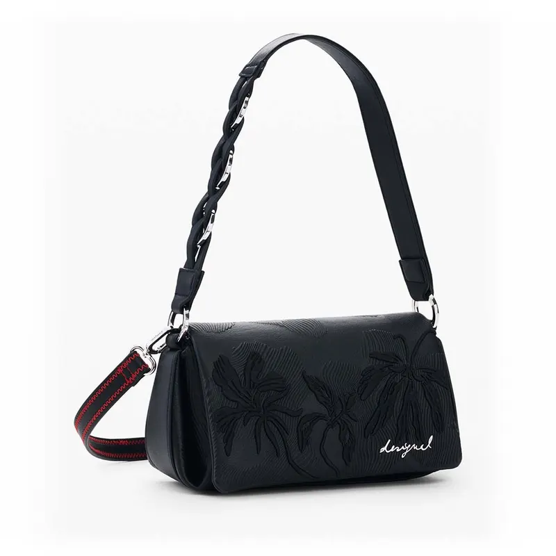 Poșetă crossbody femei DESIGUAL neagră 2181POSSSAXP88N — imaginea 2