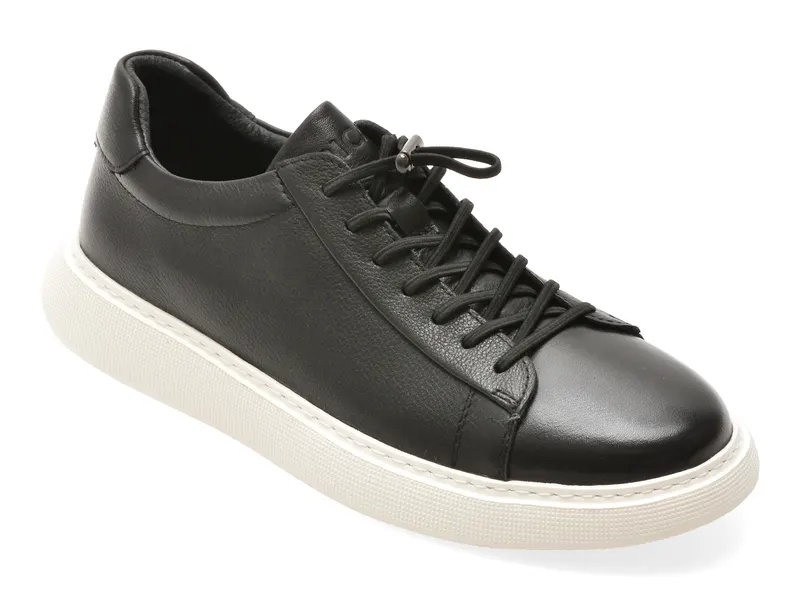 Pantofi sport EPICA negri, 2205, din piele naturala