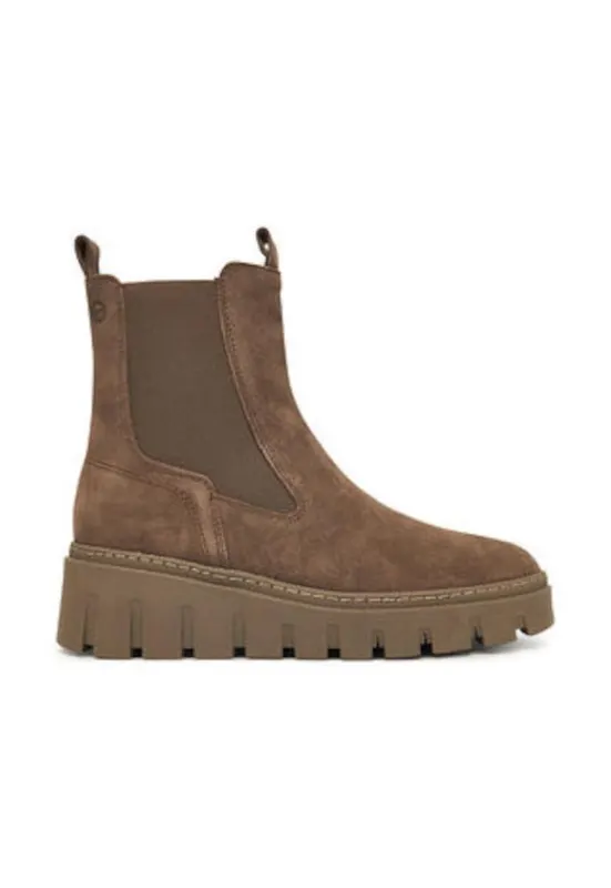 Ghete dama 305412249 - Piele naturala - Maro