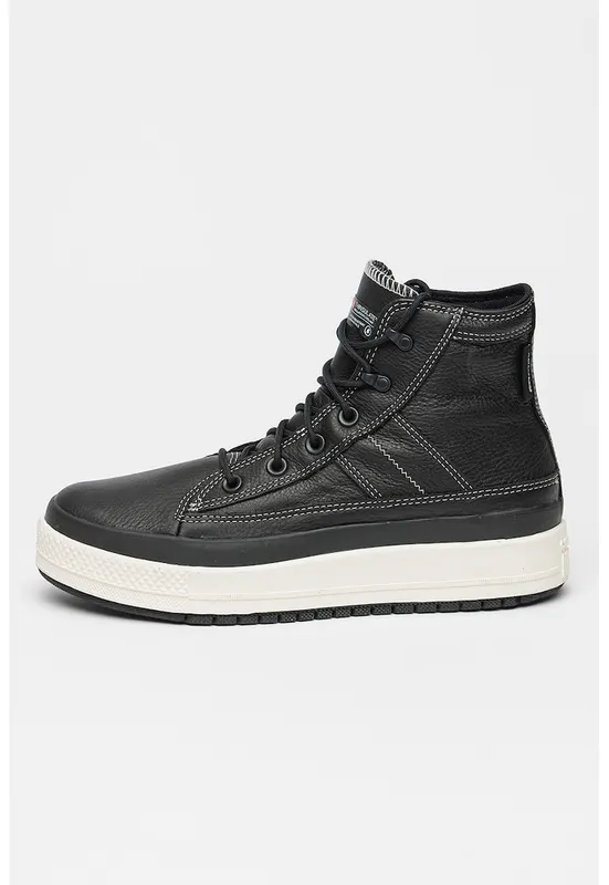 Pantofi sport impermeabili de piele Chuck Taylor All Star Equip - Negru