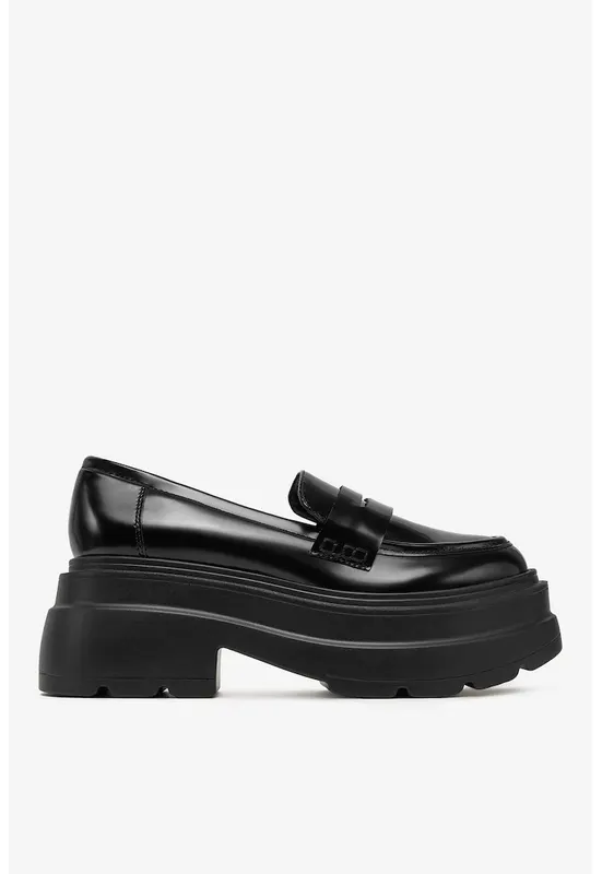 Mocasini Sintetic - Negru
