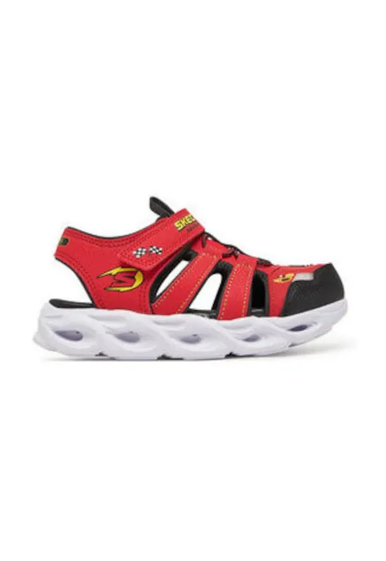 Sandale baieti - 400613L - Piele ecologica - Rosu - Rosu