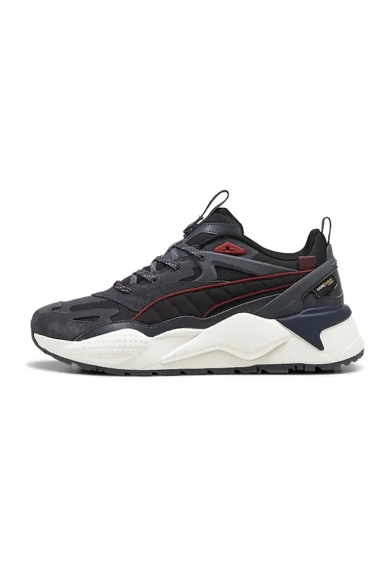 Pantofi sport cu insertii de piele intoarsa RS-X Efekt - Gri carbune